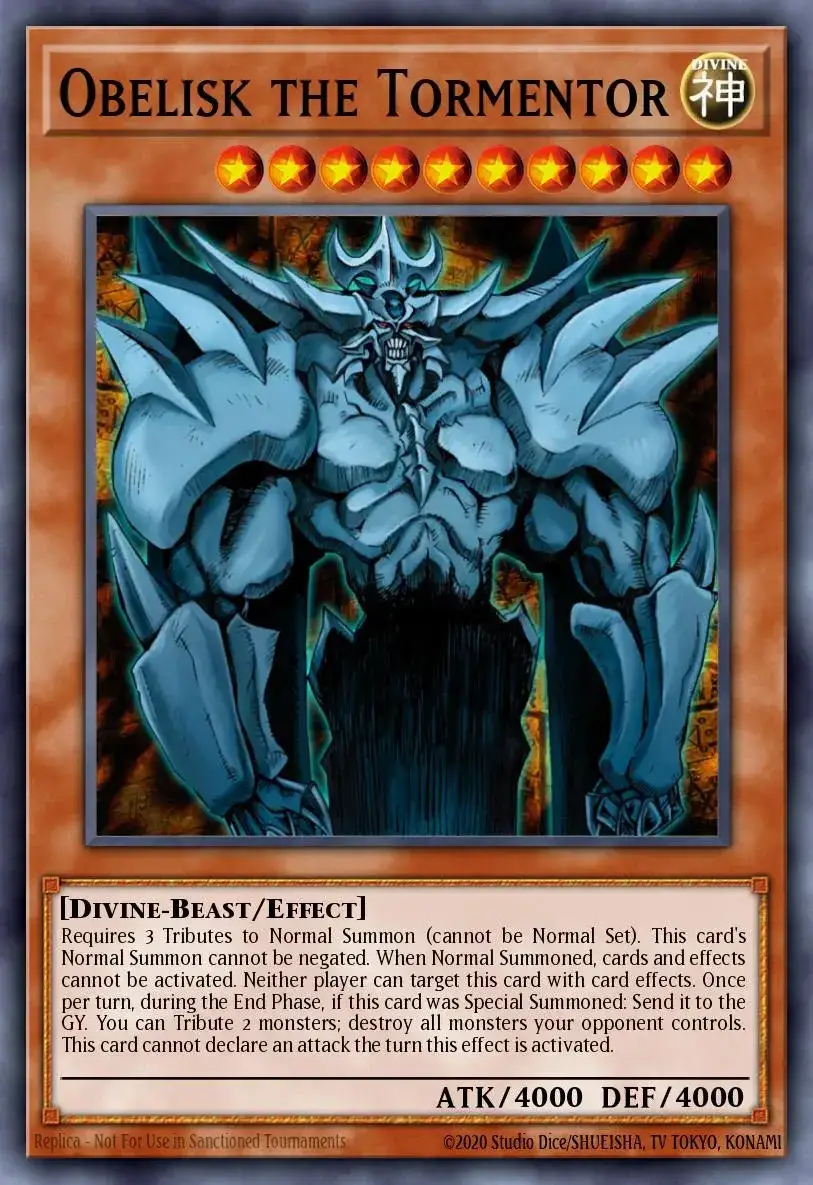 obelisk card 