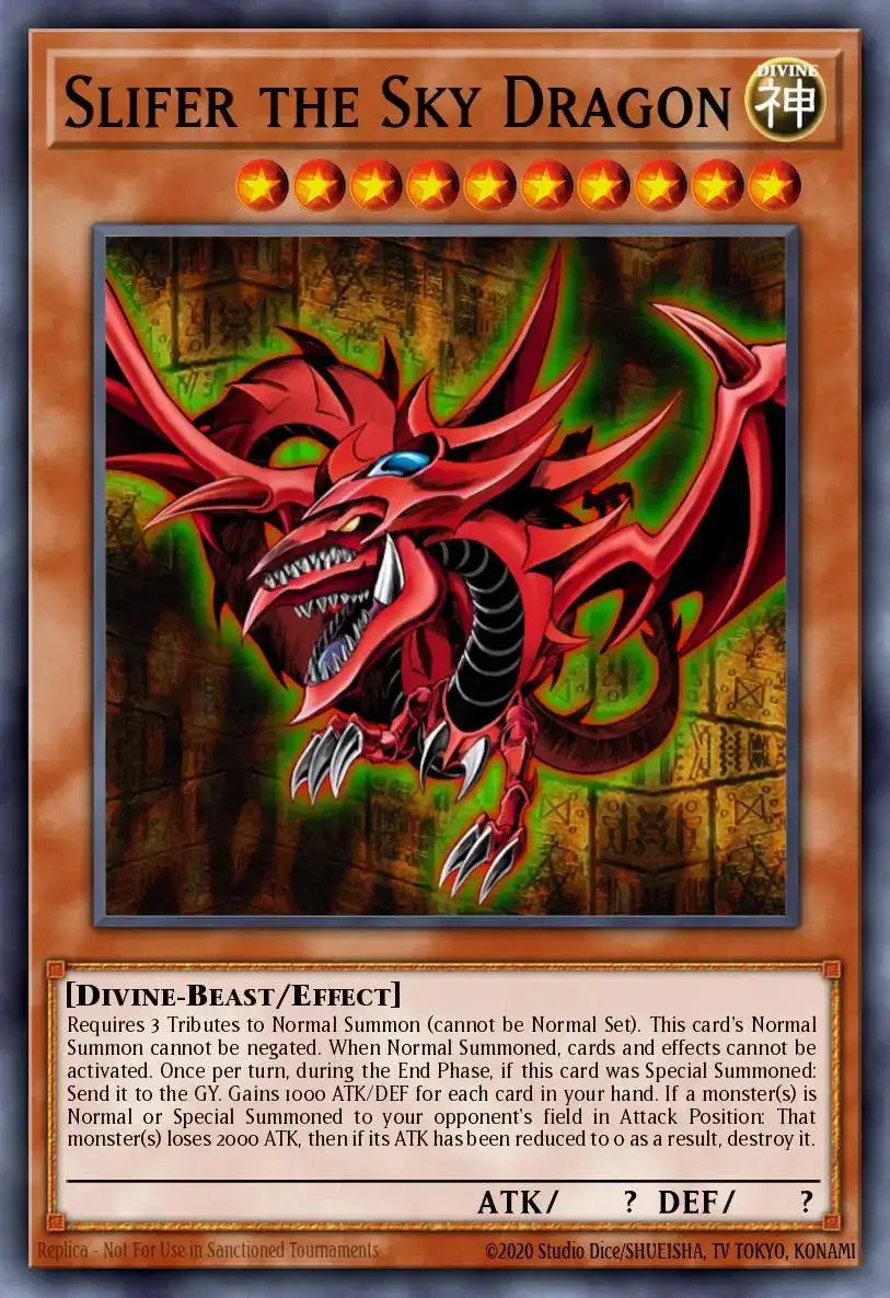 slifer card