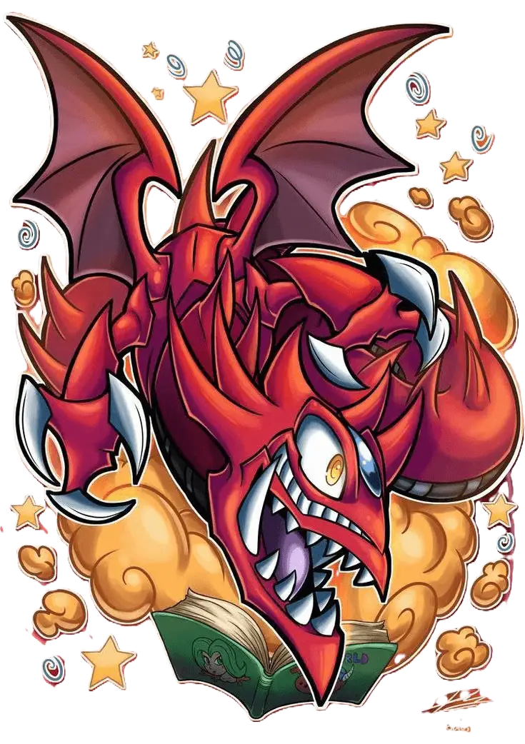 slifer-card-toon-animation